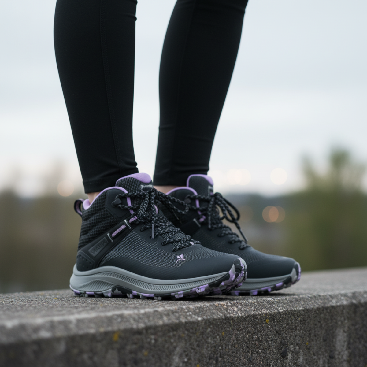 Monterra Women's Mid Waterproof Hiking Boots